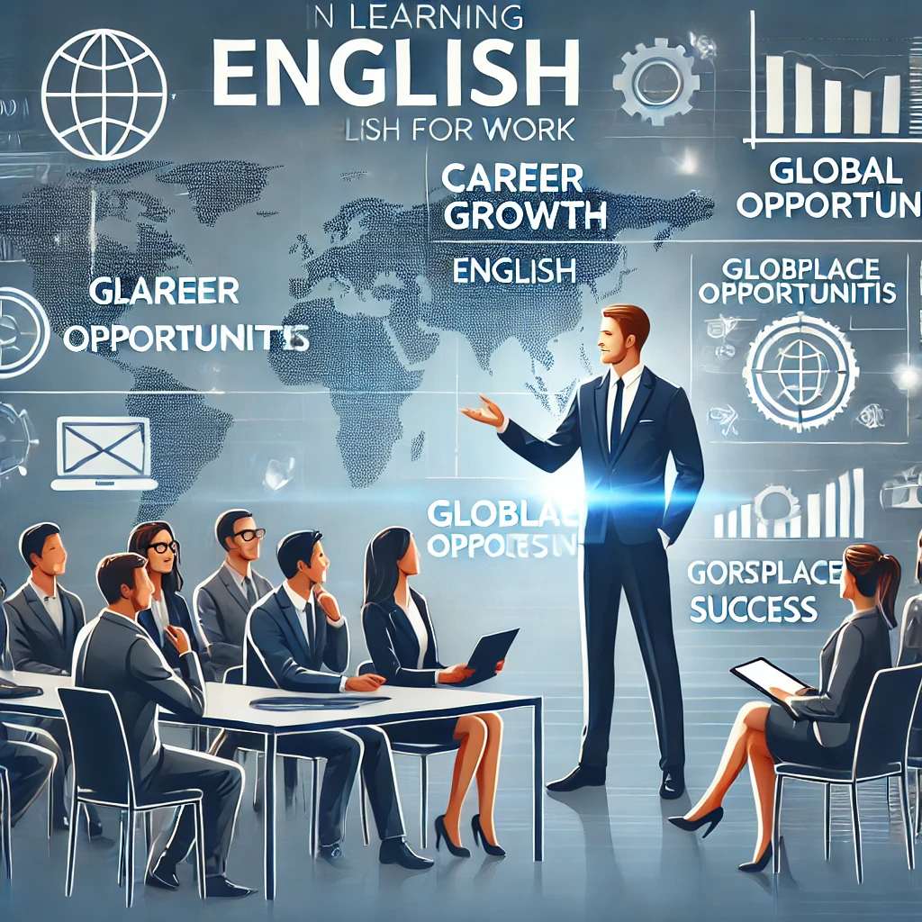 Imagen que representa la importancia de aprender inglés para el trabajo