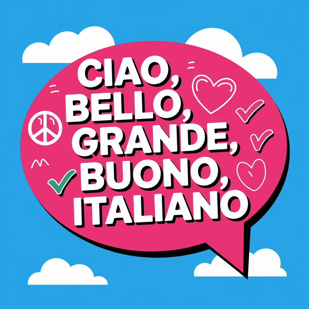 Imagen que representa palabras en Italiano